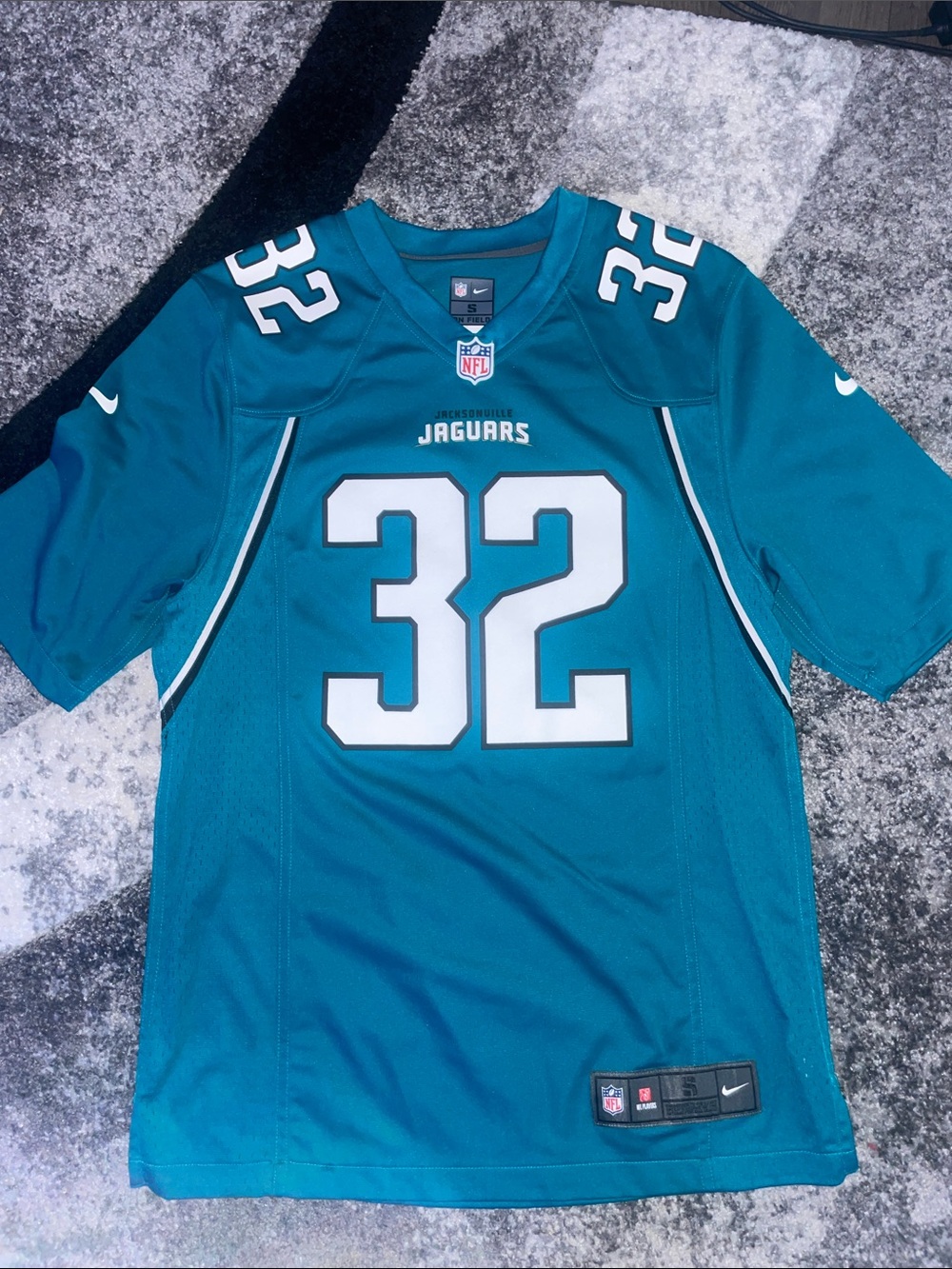 Nike Teal Jacksonville Jaguars Maurice Jones-Drew #32 Football Jersey